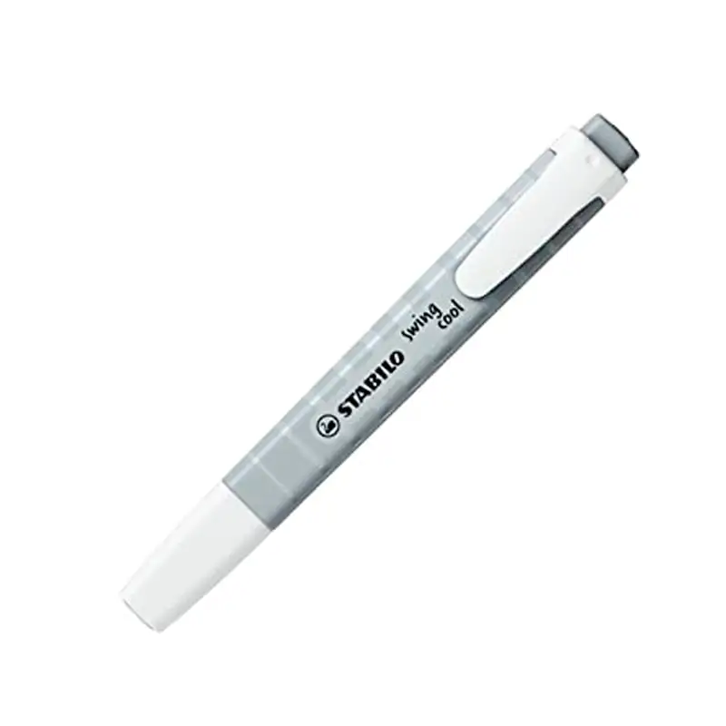 C/10 MARCADORES FLUORESCENTES SWING COOL GRIS POLVORIENTO