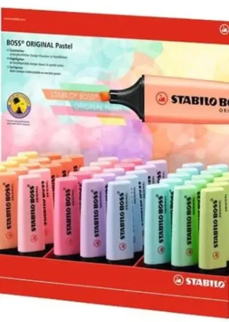 EXP 45 MARCADORES FLUORESCENTES STABILO BOSS PASTEL