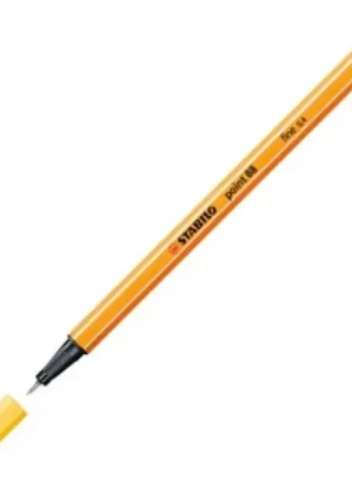C/10 STABILO POINT 88 AMARILLO CLARO Nº23 PUNTA FIBRA 0,4MM