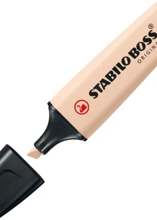 C/10 MARCADOR FLUORESCENTE BEIGE STABILO BOSS