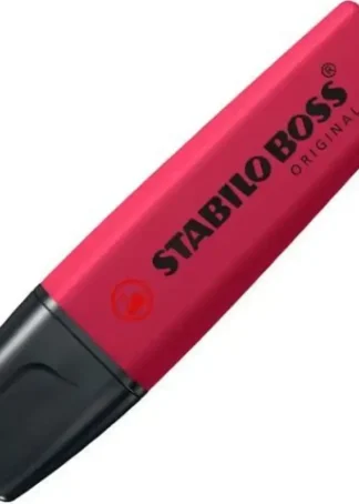 C/10 MARCADOR STABILO BOSS NATURECOLORS ROJO BORG. WILDFL.