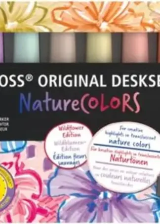 DESKSET 10 MARCADORES STABILO NATURECOLORS WILDFLOWER EDIT.