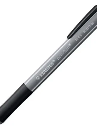 C/10 BOLIGRAFO STABILO POINTBALL COLORFUL GRIS PUNTA M 0.5