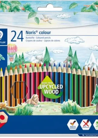 ESTUCHE 24 LAPICES NORIS COLOUR 185 COLORES SURTIDOS