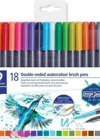 ESTUCHE 18 ROTULADORES 3001 DOBLE PUNTA DESING JOURNEY