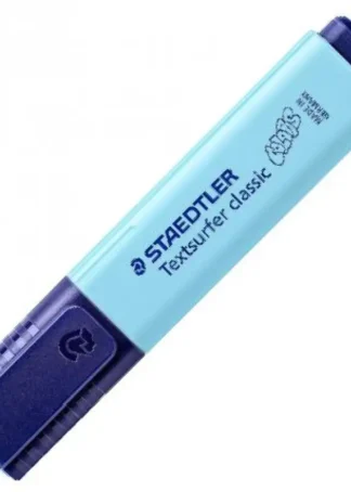 C/10 MARCADORES FLUORESCENTES AZUL CIELO CLASSIC PASTEL