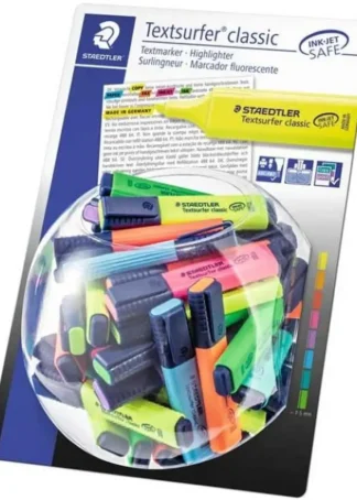 EXP 100 MARCADORES FLUORESCENTES TEXTSURFER 364 SURTIDOS