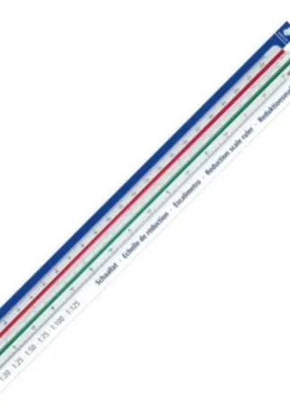 ESCALIMETRO 30CM ESCALA: 1:20:25:50:75:100:125 PLASTICO B.