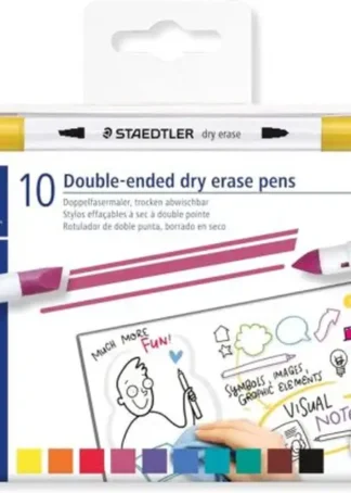 ESTUCHE 10 ROTULADORES PIZARRA BLANCA 3010 COLORES SURTIDOS