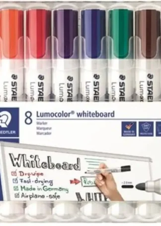 ESTUCHE 8 ROTULADORES LUMOCOLOR WHITEBOARD 351 COL. SURTIDO