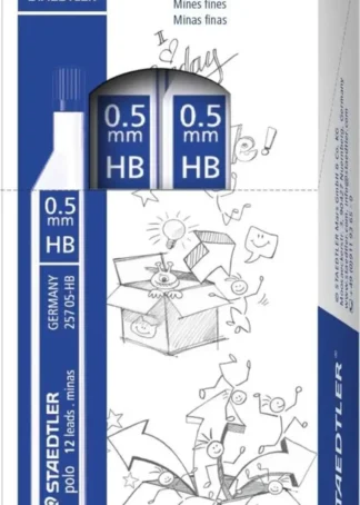 C/12 TUBOS MINAS 0,5MM HB POLO STAEDTLER