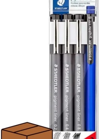 (PACK 10U.) ESTUCHE 3 ROTULADORES CALIBRADOS (0,2/0,4/0,8)