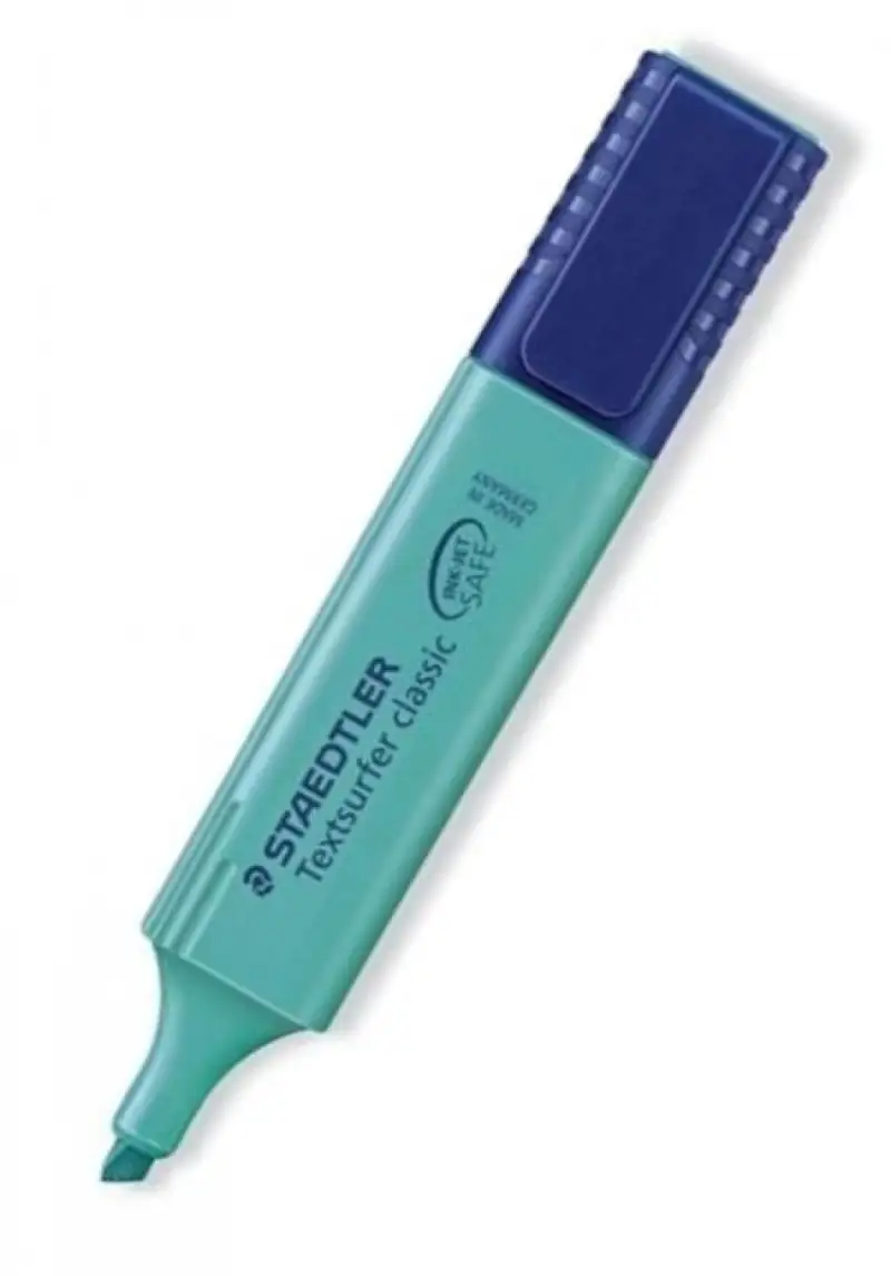 C/10 MARCADORES FLUORESCENTES TURQUESA TEXTSURFER 364-35