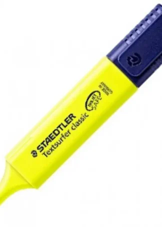 C/10 MARCADORES FLUORESCENTES AMARILLO TEXTSURFER 364-1