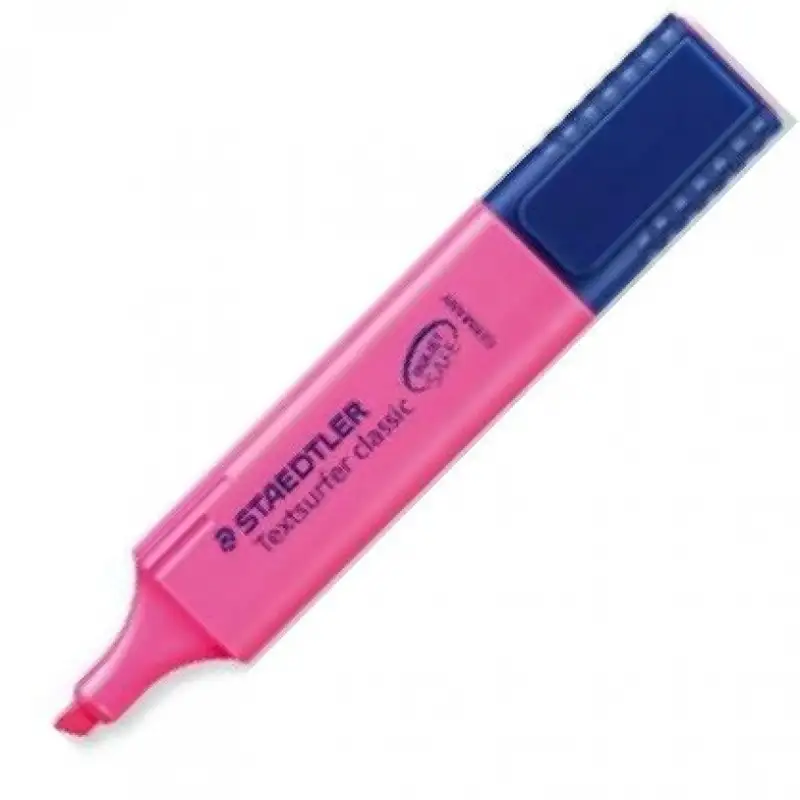 C/10 MARCADORES FLUORESCENTES ROSA TEXTSURFER 364-23