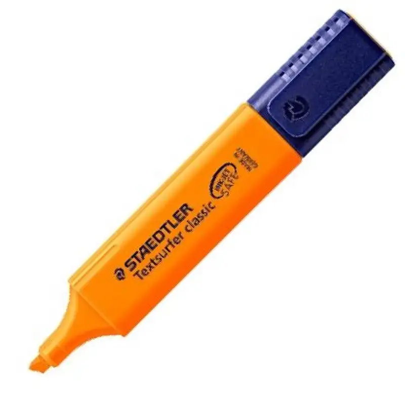 C/10 MARCADORES FLUORESCENTES NARANJA TEXTSURFER 364-4