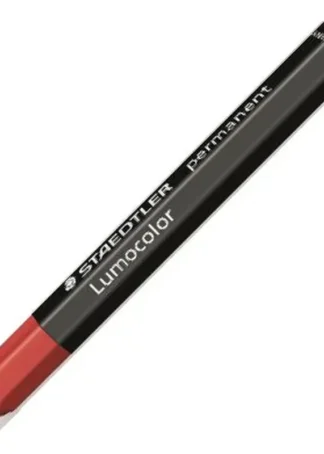 C/12 CRAYONES LUMOCOLOR 236 OMNIGRAPH PERMANENT ROJO