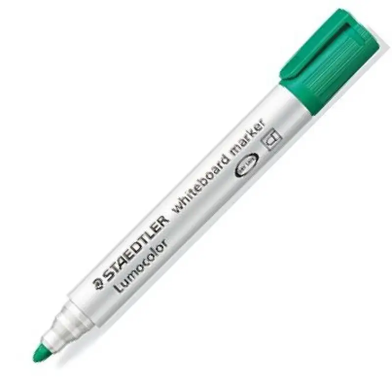 C/10 ROTULADORES LUMOCOLOR WHITEBOARD 351 VERDE