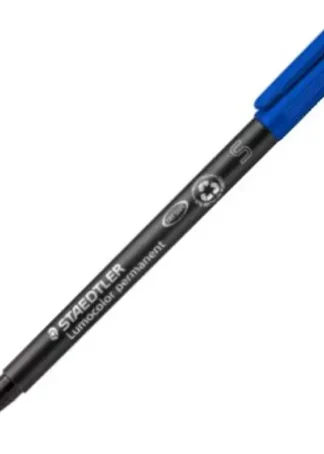 C/10 ROTULADOR LUMOCOLOR 313 AZUL PUNTA S PERMANENTE