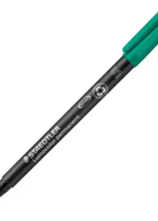 C/10 ROTULADOR LUMOCOLOR 313 VERDE PUNTA S PERMANENTE