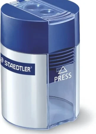 C/10 AFILALAPICES DE PLASTICO DOBLE CON DEPOSITO 512