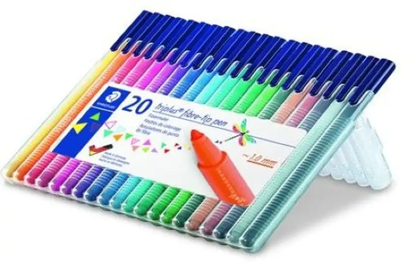 ESTUCHE 16+4 ROTULADORES TRIPLUS 323 COLORES SURTIDOS PROMO