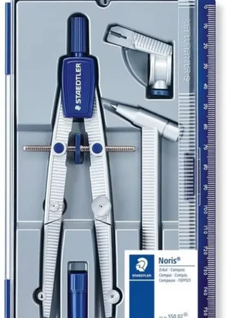 ESTUCHE BIGOTERA CON ALARGADERA Y ADAPTADOR STAEDTLER 550