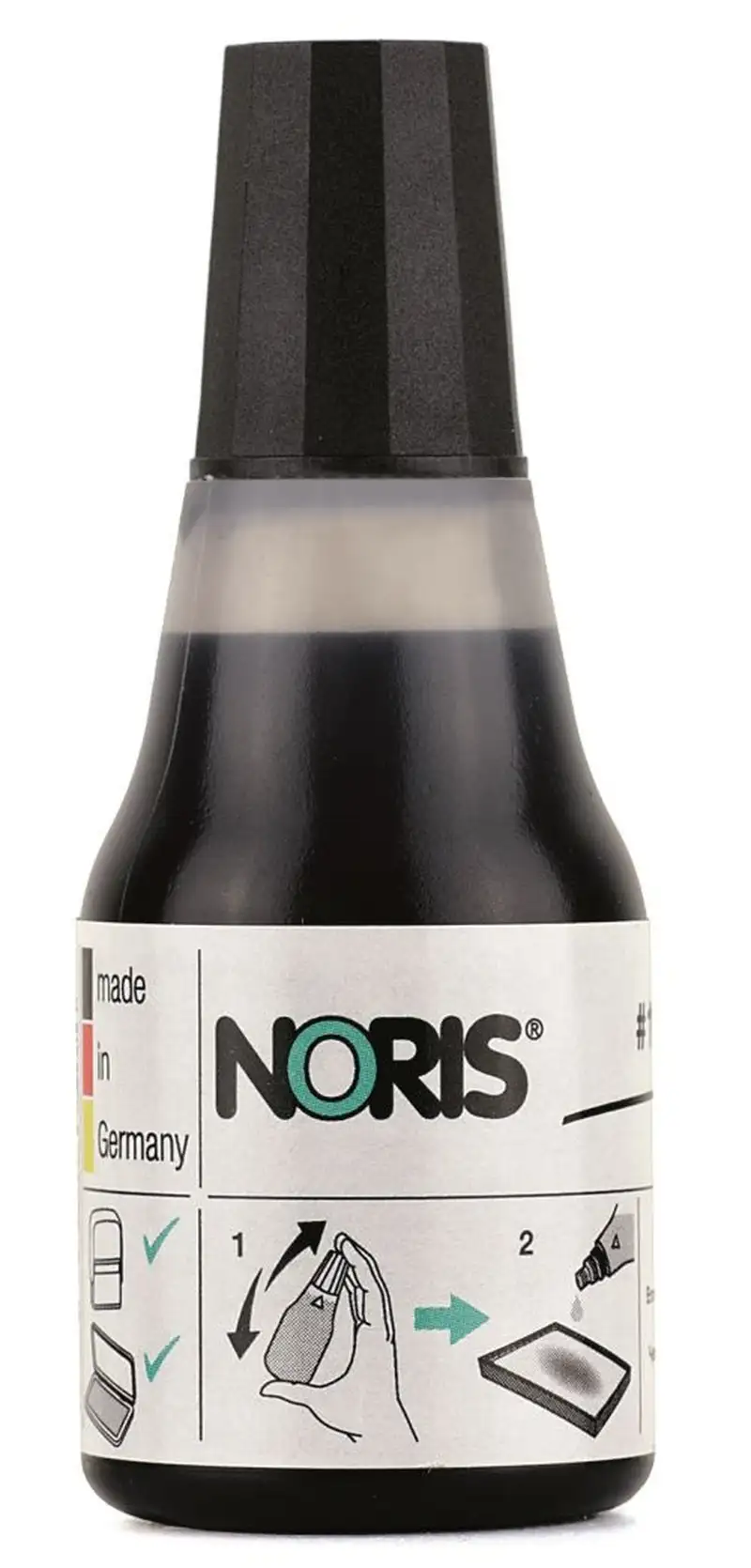 BOTE TINTA NORIS 110S 25ML NEGRA