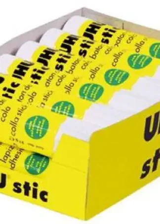 EXP 12 BARRAS PEGAMENTO UHU 40G