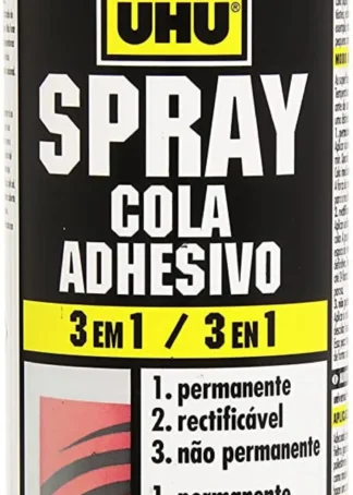 BOTE PEGAMENTO ADHESIVO SPRAY 3 EN 1 500ML UHU