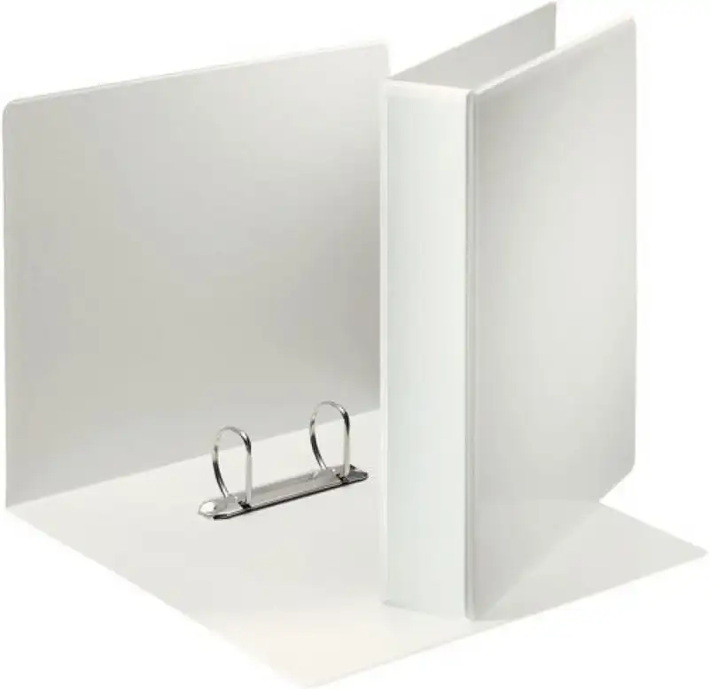 CARPETA CANGURO A4 2 ANILLAS 40MM MIXTAS COLOR BLANCO