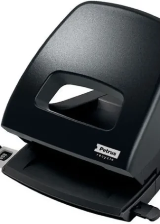 TALADRO PETRUS 85 RECYCLE COLOR NEGRO CAPACIDAD 25 HOJAS