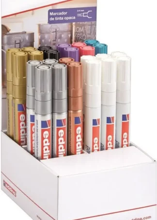 EXP 24 ROTULADOR EDDING 750 SURTIDO MARCADOR PERMANENTE