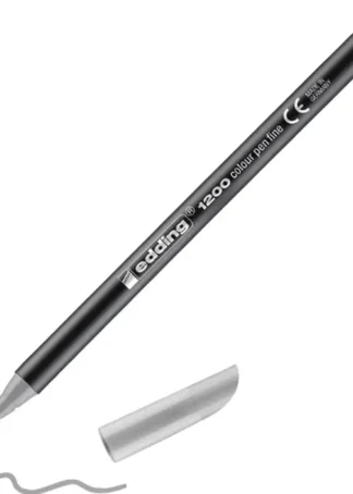 C/10 ROTULADOR EDDING 1200 PASTEL GRIS PL 26 PUNTA DE FIBRA