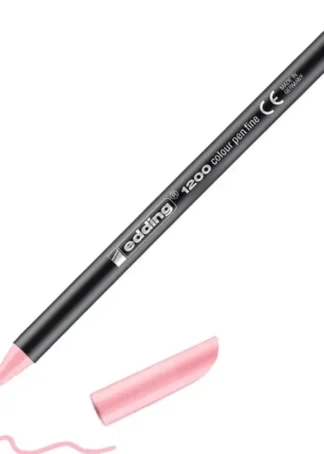 C/10 ROTULADOR EDDING 1200 PASTEL ROSA 58 PUNTA DE FIBRA