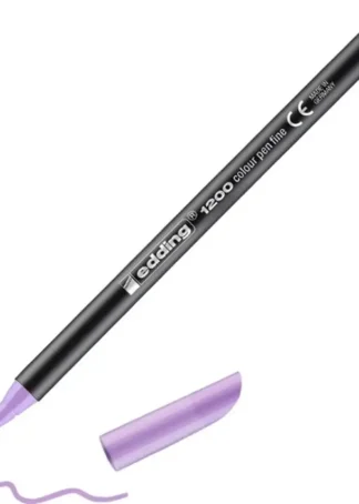 C/10 ROTULADOR EDDING 1200 PASTEL LAVANDA 87 PUNTA DE FIBRA