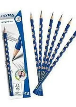 C/12 LAPIZ DE GRAFITO LYRA GROOVE SLIM HB TRIANGULAR