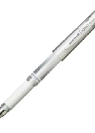 C/12 BOLIGRAFOS UNI-BALL SIGNO BROAD BLANCO 1MM
