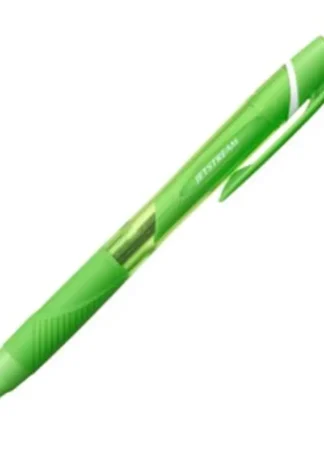 C/10 BOLIGRAFO UNI-BALL JETSTREAM COLORES 0,7MM VERDE CLARO