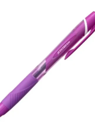C/10 BOLIGRAFO UNI-BALL JETSTREAM COLORES 0,7MM VIOLETA