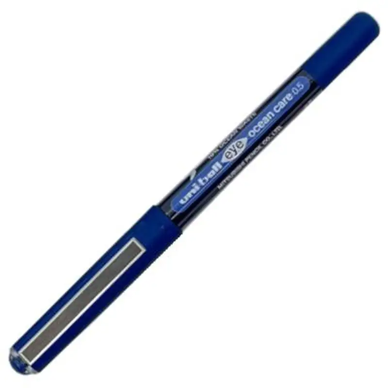 C/12 BOLIGRAFO UNI-BALL OCEAN CARE AZUL 0,5MM UB-150