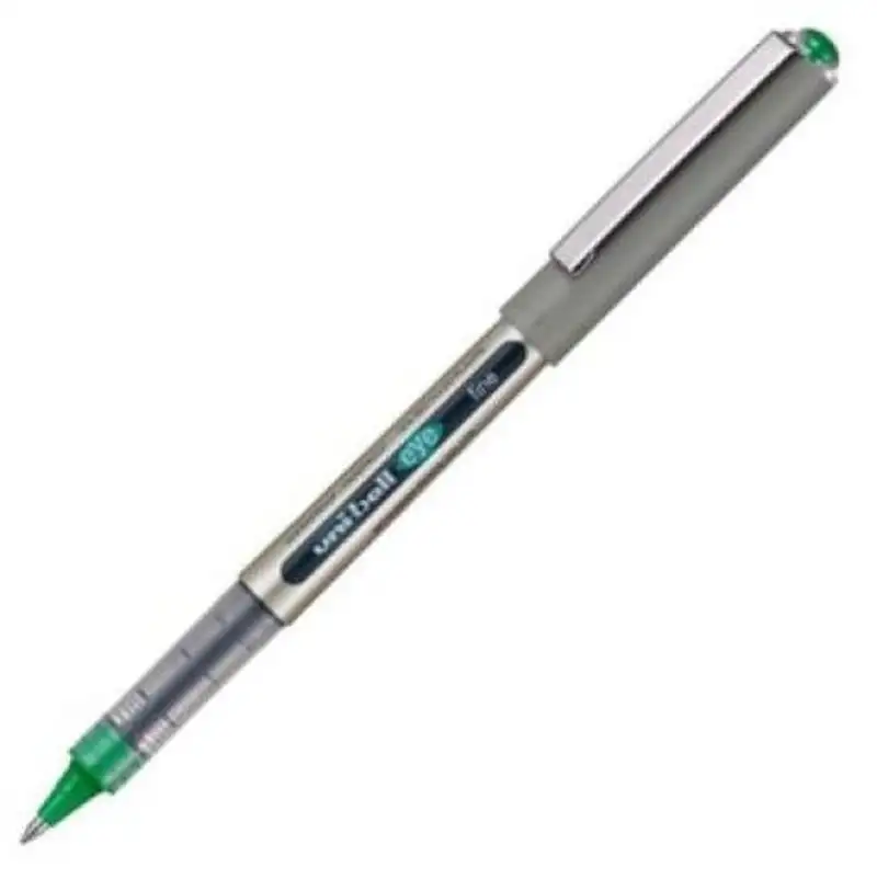 C/12 BOLIGRAFO UNI-BALL EYE FINE VERDE 0,7MM UB-157E