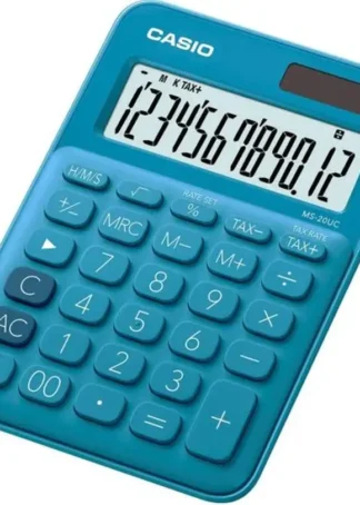 CALCULADORA SOBREMESA MS-20UC COLOR AZUL