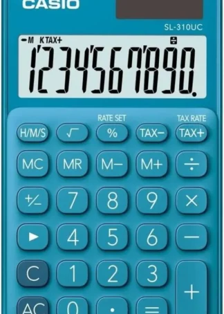 CALCULADORA BOLSILLO SL-310UC COLOR AZUL