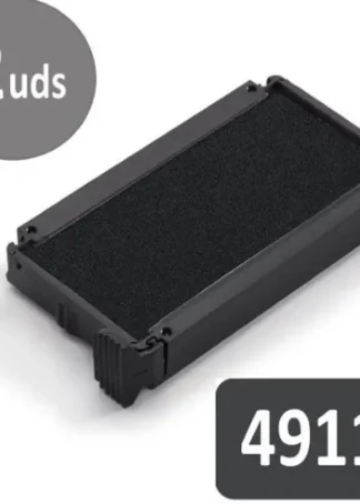 PACK/2 ALMOHADILLA NEGRO SELLO 4911/4800/4820/4822/4846