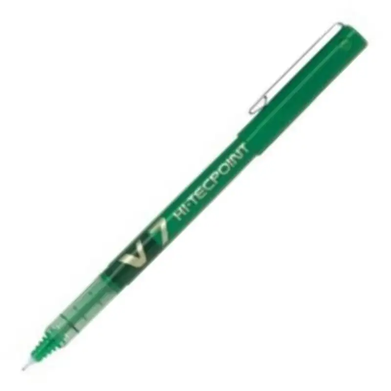 C/12 BOLIGRAFO PILOT V7 VERDE PUNTA 0,7MM