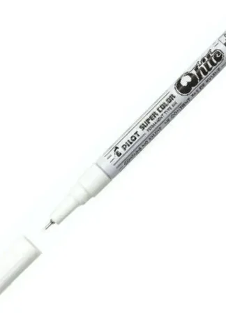 C/12 ROTULADOR SUPER COLOR SC BLANCO PUNTA 1,0MM EXTRA FINO