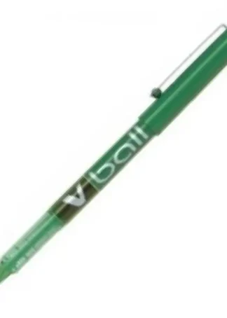 C/12 BOLIGRAFO PILOT V-BALL VERDE PUNTA 0,5MM