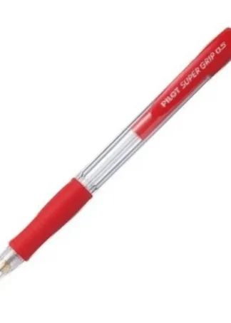 C/12 PORTAMINAS CUERPO ROJO SUPERGRIP H-185 0,5MM