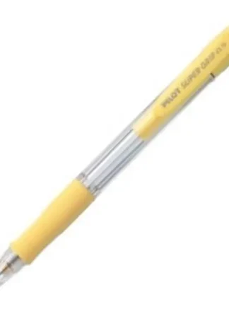 C/12 PORTAMINAS CUERPO AMARILLO SUPERGRIP H-185 0,5MM